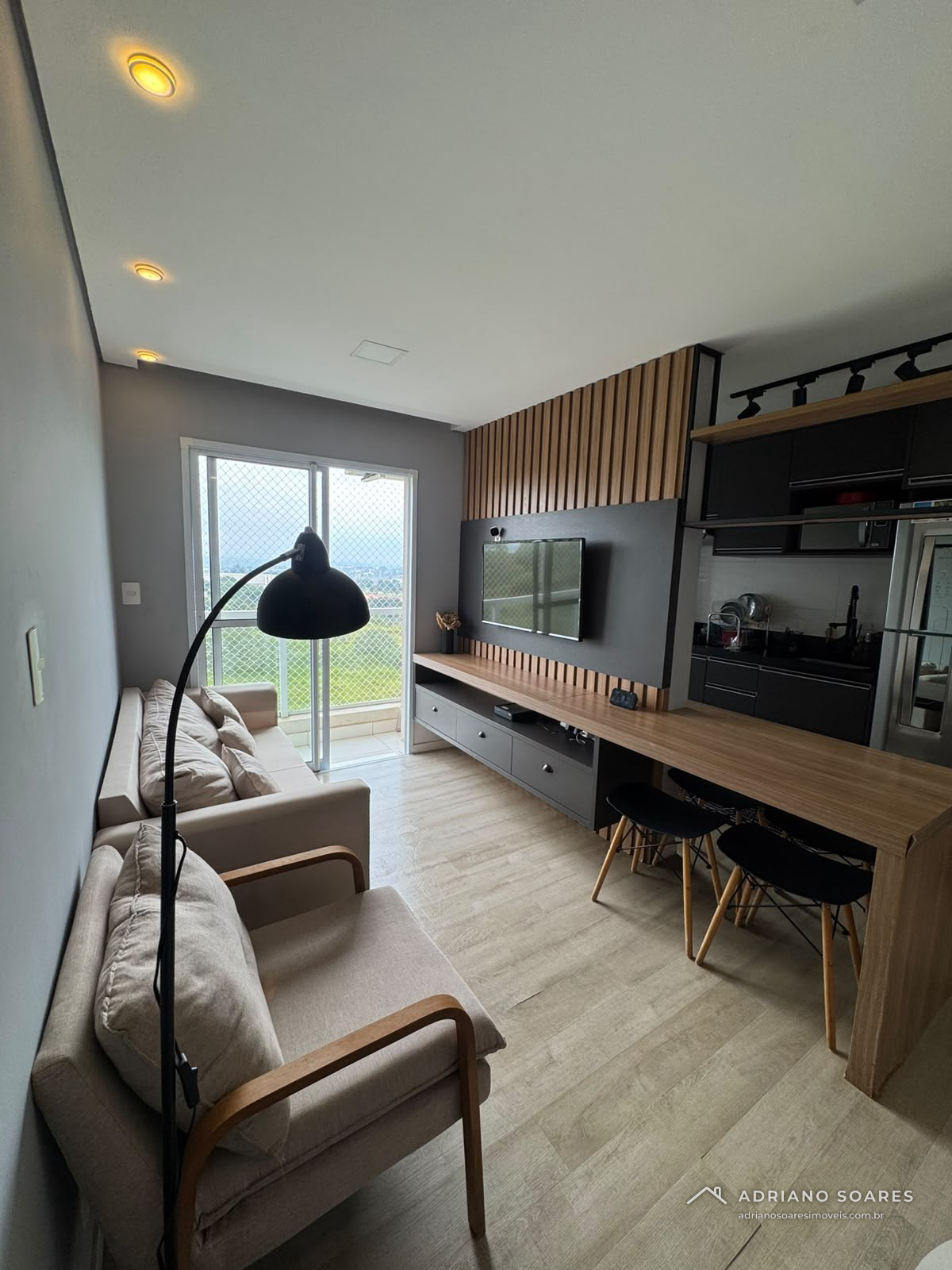 Apartamento 2 dormitórios com varanda, planejados e 2 vagas, Condomínio Villa Helvetia, Casa Blanca, Indaiatuba. Foto 1 de 9