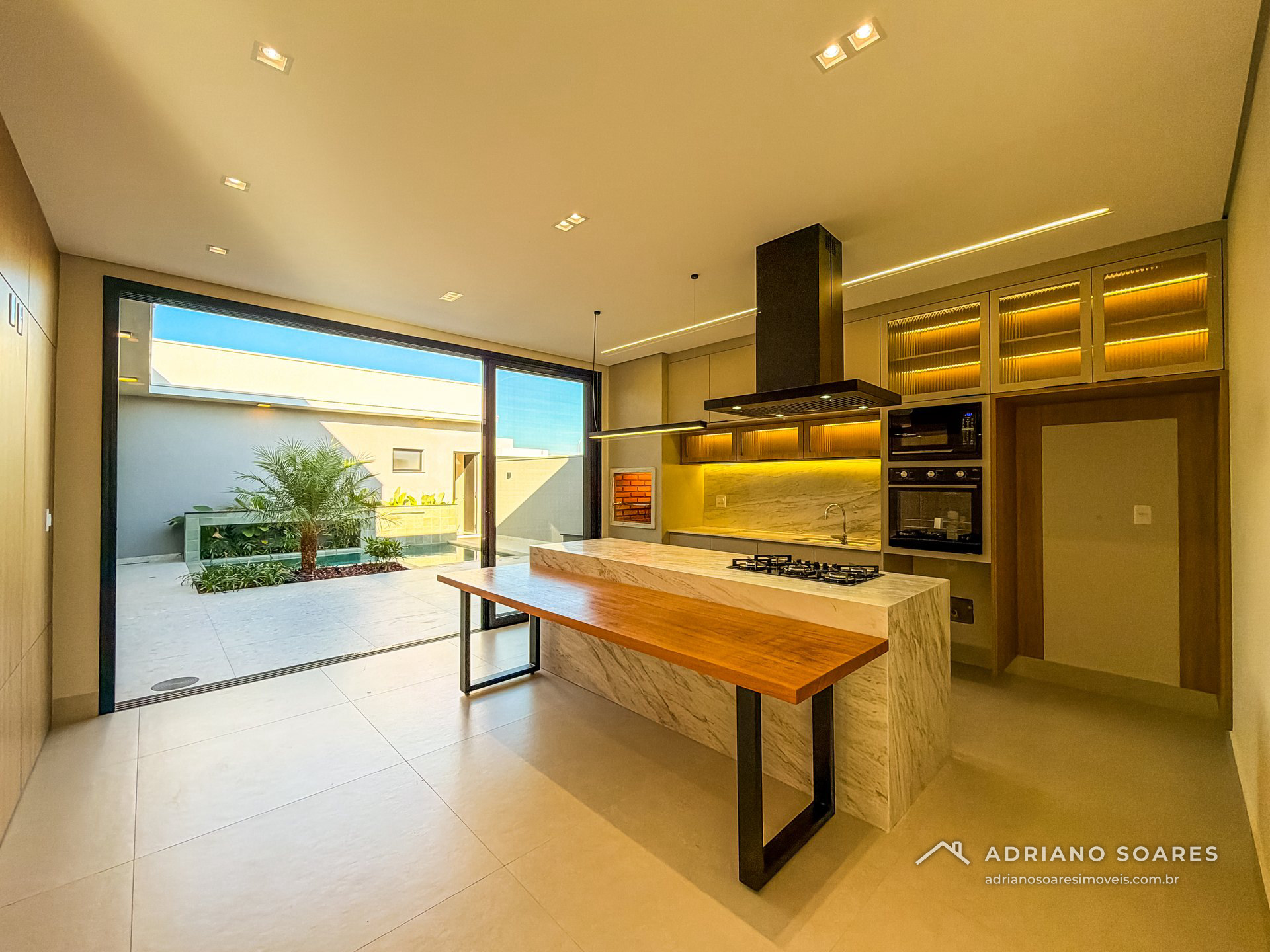 Casa térrea 3 suítes com vista aberta e piscina, Jardim Residencial Dona Maria Cândida, Indaiatuba. Foto 6 de 15